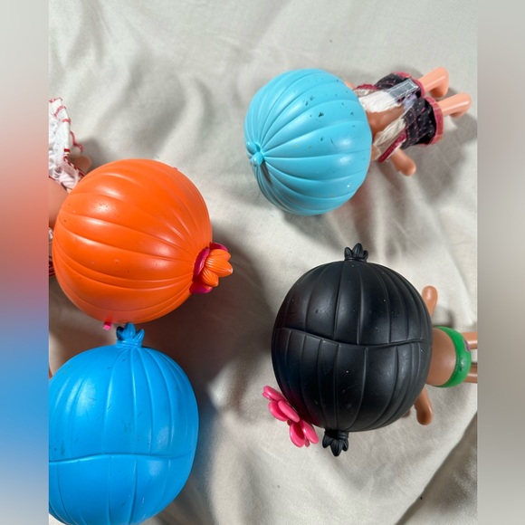 Lalaloopsy 7” Little Sister Dolls Lot Of 4 Dressed / Undressed Bundle - Picture 16 of 16